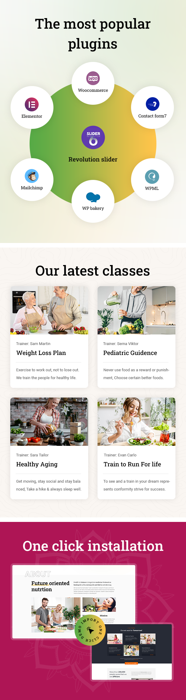 Nutrico WordPress Theme